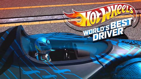 Hot Wheels Worlds Best Driver Blue Team Jet Vengeance