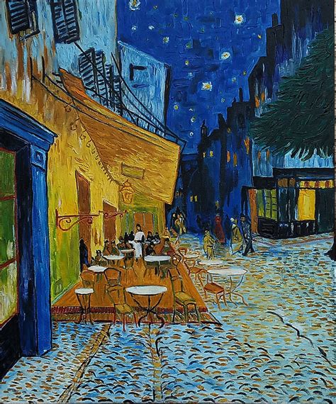 Cafe Terrace at Night by Otremblak on DeviantArt