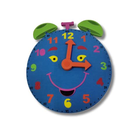 Reloj De Foamy Didacticos Gerissa