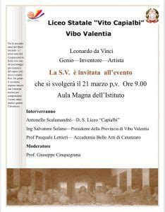 Liceo Statale Vibo Capialbi One Magazine