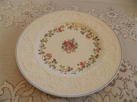 Wedgwood China Patrician Argyle Chop Plate Nice Ebay