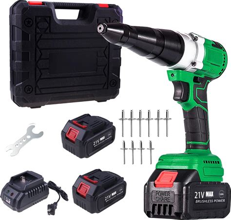 Amazon HIFESON Cordless Rivet Gun Tool 26V Electric Automatic