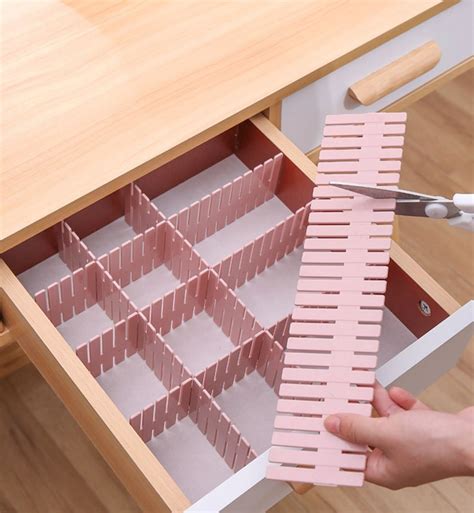 10 Pcs Adjustable Drawer Storage Divider Multiple Purposes Etsy