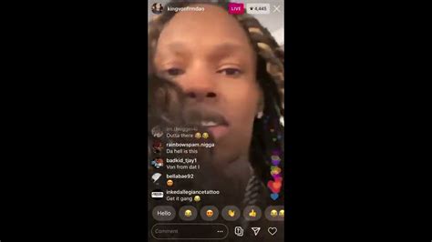 King Von And Asian Doll On Ig Live Youtube