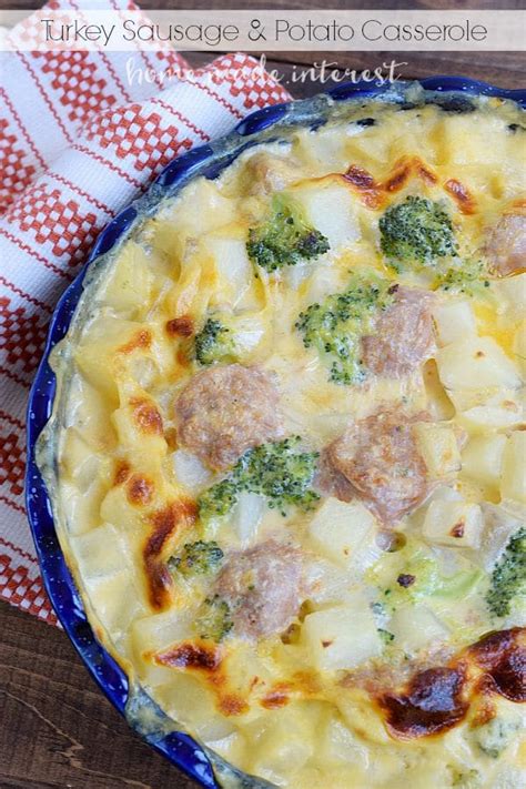 Ground Turkey Potato Broccoli Casserole