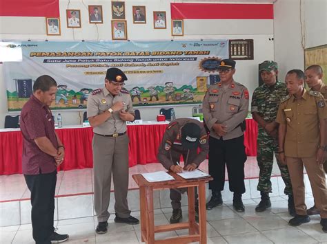 Percepat PTSL Kementerian ATR BPN Canangkan Pemasangan Patok Serentak