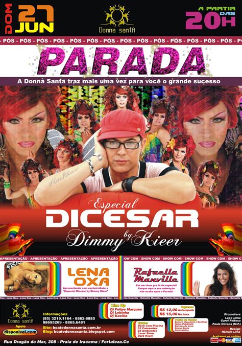 Rômulo Lima Após a Parada Gay de Fortaleza na Boate Donna Santa tem Especial Dicesar by Dimmy Kieer