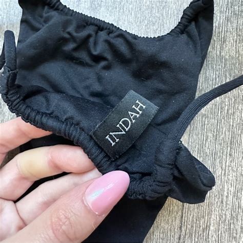 Indah Swim Indah Black Bikini Poshmark