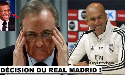 Le Real Madrid A Pris Une D Cision Radicale Pour Mbapp Coup De