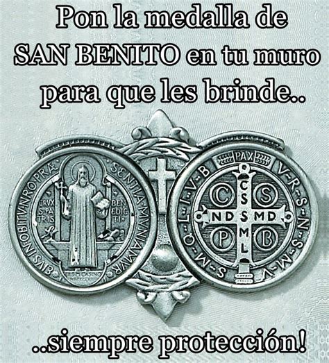 Cajón de Sastre Misterioso LA MEDALLA DE SAN BENITO en el muro de