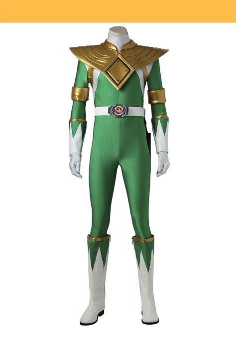 Power Rangers Kyoryu Sentai Green Ranger Cosplay Costume - Cosrea Cosplay