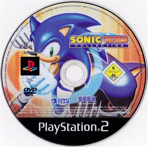 Sonic Gems Collection cover or packaging material - MobyGames