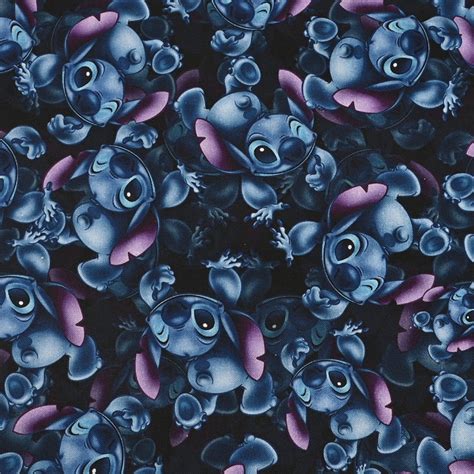 Disney Characters Fabric Stitch Fabric Lilo Stitch Fabric Cartoon