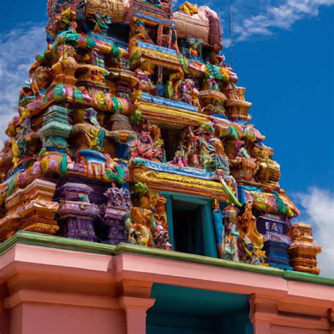 Shri Maha Kali Amman Kovil Petit Raffray In Mauritius Histroy Facts