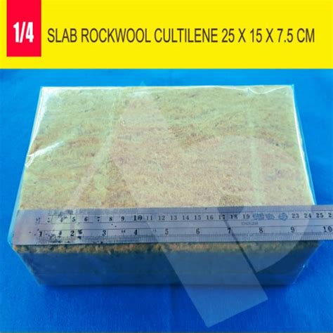 Jual Rockwool Cultiline Import Slab Media Tanam Hidroponik