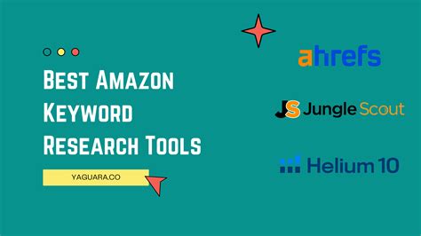 Best Amazon Keyword Research Tools Of Top Picks