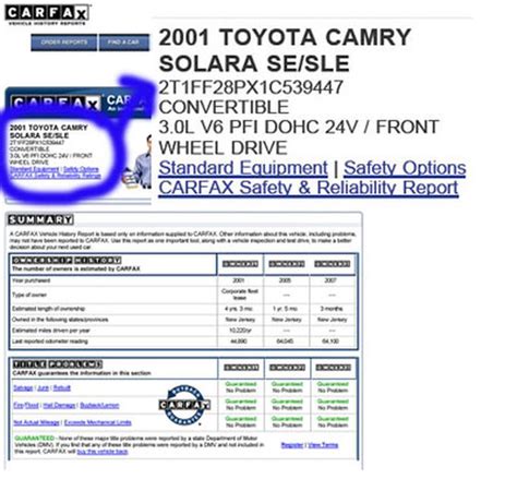 Learn How To Easily Read A Carfax Report