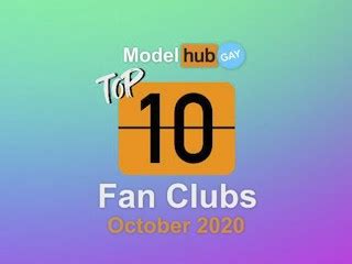 Top Fan Clubs October 2020 Pornhub Model Gay Edition Pornhub Gay