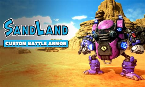 Novo Trailer De Gameplay Para Sand Land Apresenta A Armadura De Combate