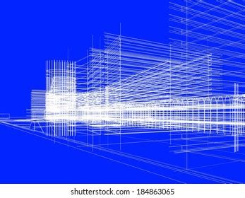 Blueprint Architecture Design Stock Illustration 184863065 | Shutterstock