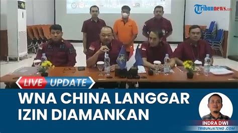 Terungkap WNA Asal China Langgar Izin Tinggal Diamankan Imigrasi