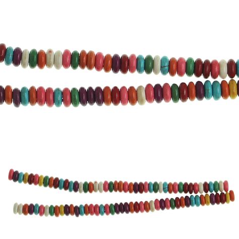 Reconstituted Stone Multi Color Rondell X Mm Beads Michaels