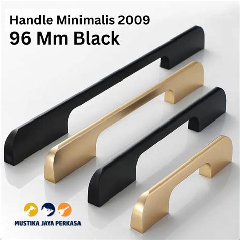 Jual Handle Laci Minimalis Hitam Mm Black Tarikan Drawer Lemari