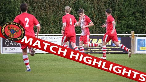 Corsham Town FC 4 V 1 Almondsbury FC Official Match Highlights YouTube