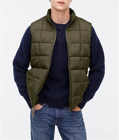 Olive Green Puffer Vest Deals Bellvalefarms