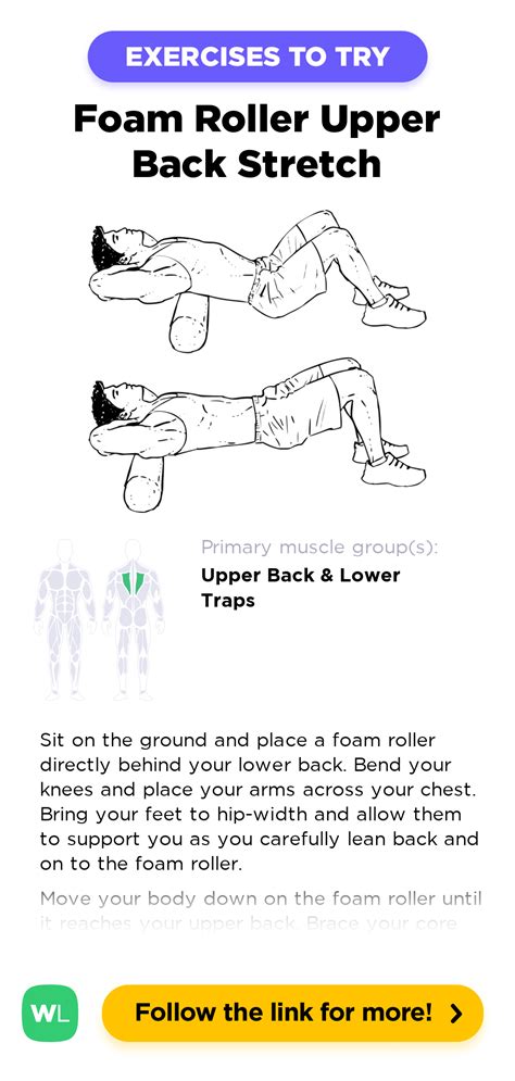 Foam Roller Upper Back Stretch Workoutlabs Exercise Guide