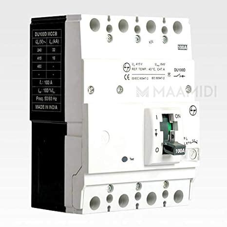 Amps Pole Mccb Ka Du D Model Ac V Dc V With