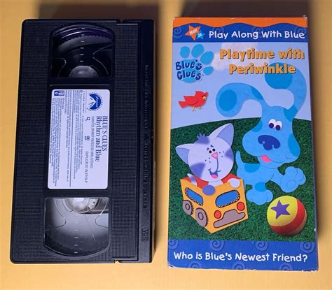 Blues Clues Playtime With Periwinkle Vhs 2001 Nick Jr Classic