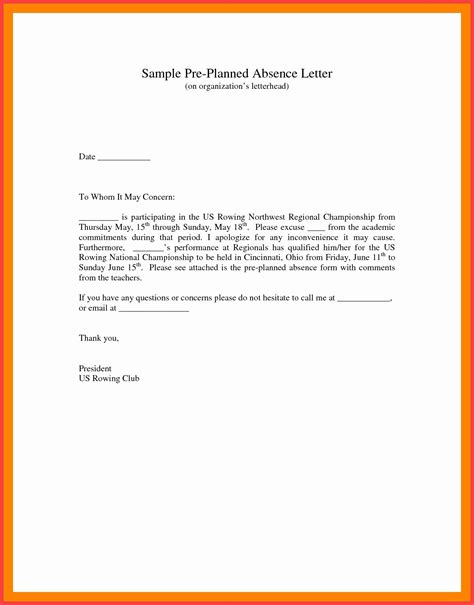 Absent Letter To Teacher 4
