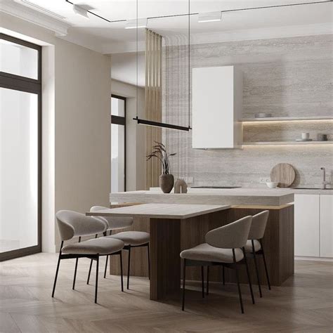 Светля и просторная кухня | Дизайн дома, Интерьер кухни, Элитные кухни