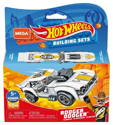 Mega Bloks Τουβλάκια Hot Wheels Racers Rodger Dodger για 5 Ετών 98τμχ GYG33 Skroutz gr