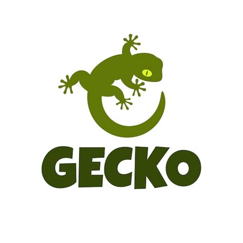 Premium Vector Simple Cute Gecko Logo