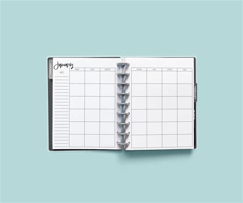 Free 2-Page Calendar Template: 2025 & Undated Monthly Pages