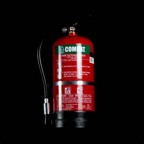 Halotron Stored Pressure Fire Extinguisher (6kg) – COMBAT Brand Fire ...