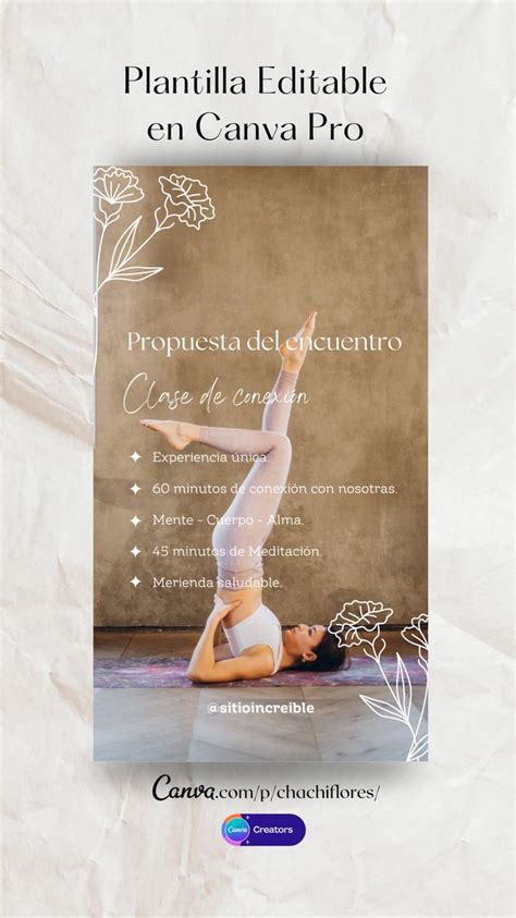 Plantilla Gratis Y Editable En Canva Historia Instagram Yoga In