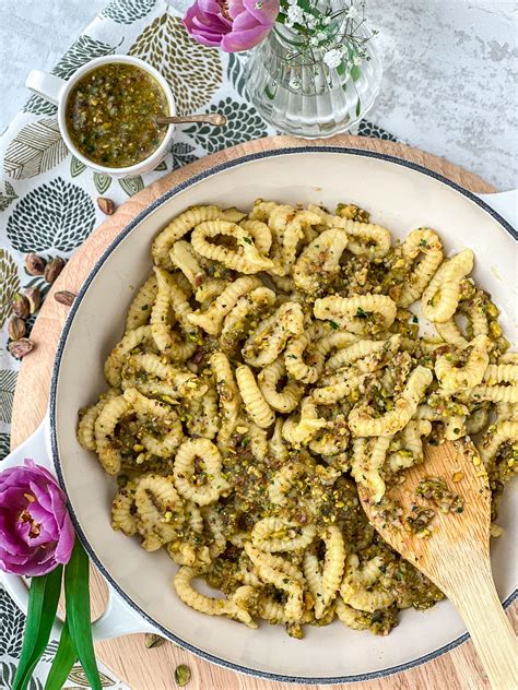 Spizzulus Pasta Met Pistache Pesto Cookingqueens