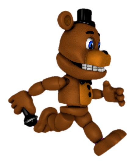 Toy Freddy Fnaf World Running By Transparentjiggly64 On Deviantart