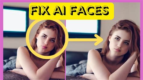 Fix Ai Generated Faces Photo Restoration With Codeformer Web Ui Youtube