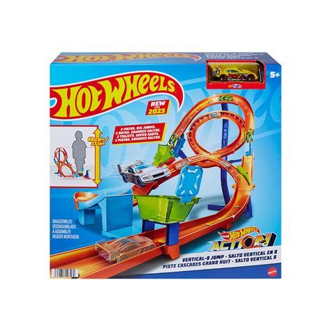 Hot Wheels Hot Wheels Action Piste Cascades Grand Huit Au Royaume Des Titans