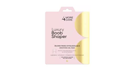 MORE4CARE Luxury Boob Shaper żelowa maska wygładzająca 1 sztuka opinie skład i cena