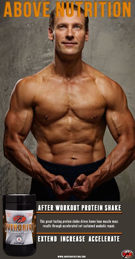 OVERDRIVE After Workout Anabolic POTEIN SHAKE KEY BENEFITS: Drive
