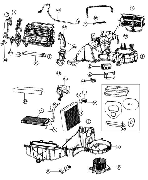 Diagram Of Heater Doors On A Jeep Patroit Air Conditioner An