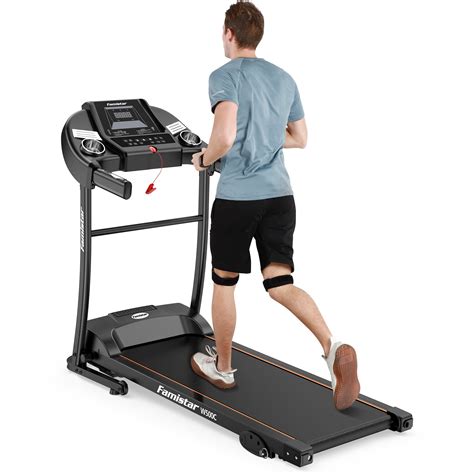 Famistar Electric Folding Treadmill W500c Manual Incline Low Noise