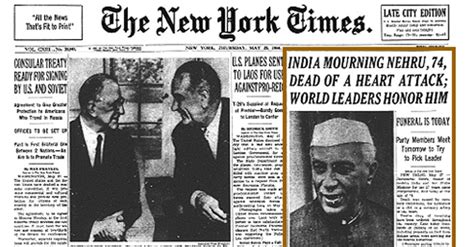 Death of PM Jawaharlal Nehru had witnessed lockdown like situation