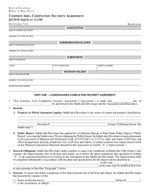 18 Printable Security Agreement Forms And Templates Fillable Samples