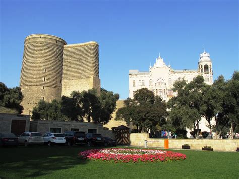 The Maiden Tower of Baku, Azerbaijan